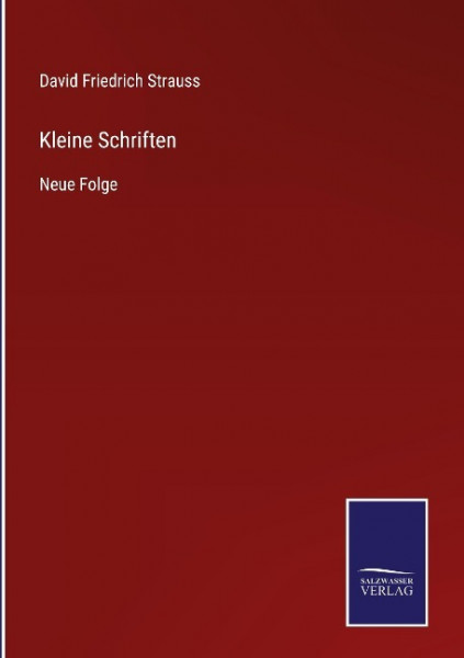 Kleine Schriften