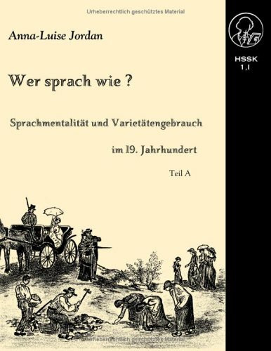 Wer sprach wie? (Book on Demand), 2 Bde. Band 1