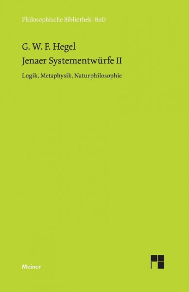Jenaer Systementwürfe II