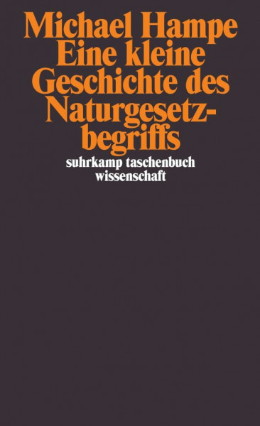 Eine kleine Geschichte des Naturgesetzbegriffs: Die Gesetze der Natur und die Handlungen des Menschen (suhrkamp taschenbuch wissenschaft)