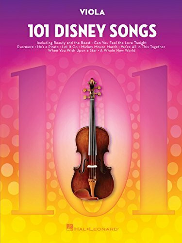 101 Disney Songs -For Viola-: Noten, Sammelband für Viola
