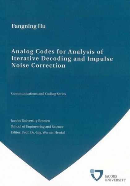 Analog Codes for Analysis of Iterative Decoding and Impulse Noise Correction