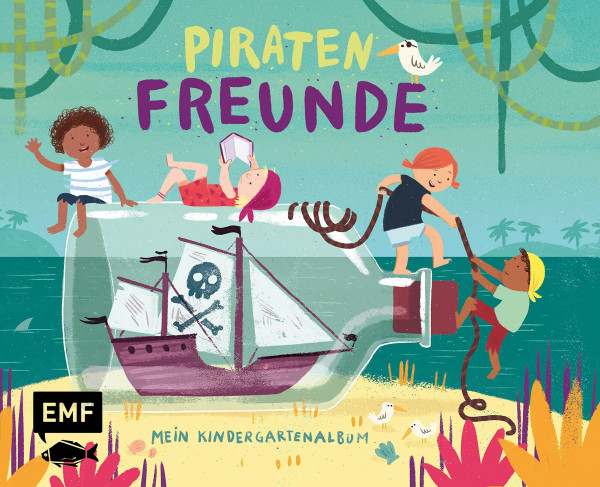 Piratenfreunde – Mein Kindergartenalbum: Das Freundebuch für Kinder ab 3 Jahren