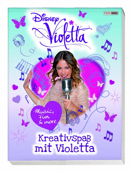 Disney Violetta: Kreativspaß mit Violetta: Kreativer Mitmach-Spaß