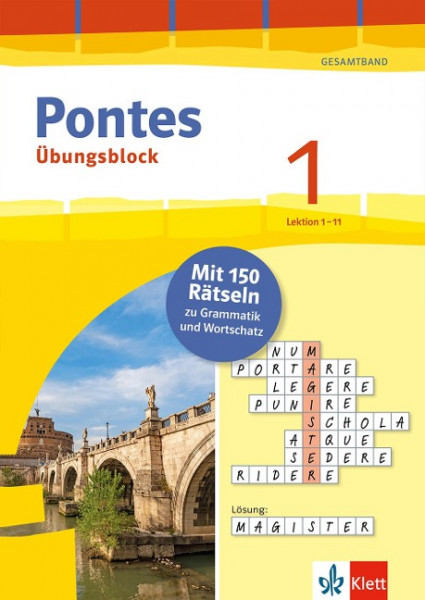 Pontes 1 Gesamtband (ab 2020) - Übungsblock zum Schulbuch 1. Lernjahr. Lektion 1-11