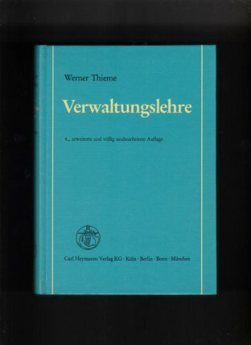 Verwaltungslehre