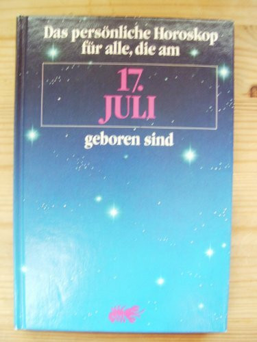 17. Juli. Krebs.