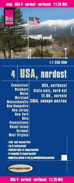 World Mapping Project USA 04. Nordost 1 : 1 250 000