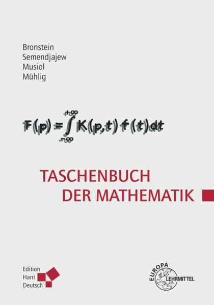 Taschenbuch der Mathematik (Bronstein): Mit Multiplattform-CD-ROM DeskTop Bronstein