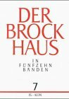 Der Brockhaus, 15 Bde., Bd.7, Is-Kon