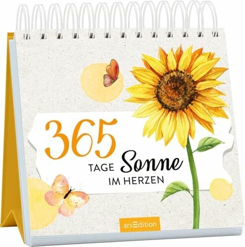 365 Tage Sonne im Herzen: Glücksmomente und Lebensfreude im dekorativen Spiralaufsteller 365 Tage Sonne im Herzen: Glücksmomente und Lebensfreude im dekorativen Spiralaufsteller