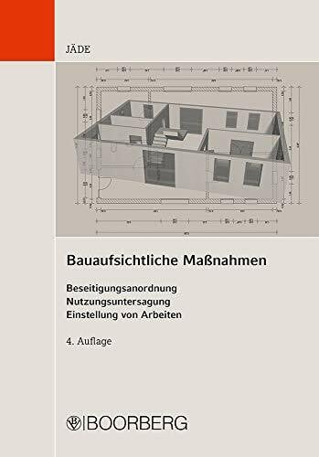 Bauaufsichtliche Maßnahmen: Beseitigungsanordnung - Nutzungsuntersagung - Einstellung von Arbeiten