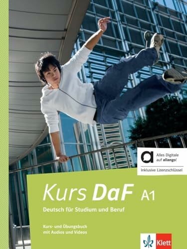 Kurs DaF A1 - Hybride Ausgabe allango: Deutsch für Studium und Beruf. Kurs- und Übungsbuch mit Audios und Videos inklusive Lizenzschlüssel allango (24 Monate) (Kurs DaF: Deutsch für Studium und Beruf)