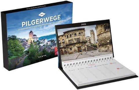 Pilgerwege Tischkalender 2022