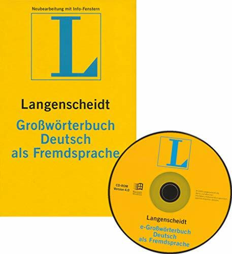 Großwörterbuch Deutsch als Fremdsprache. Langenscheidt