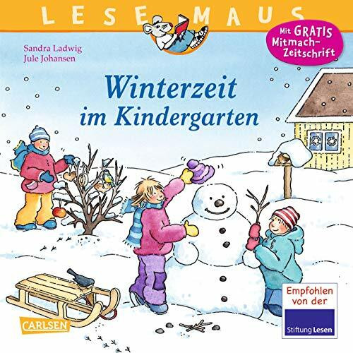 LESEMAUS 8: Winterzeit im Kindergarten (8): Mit Gratis Mitmach-Zeitschrift