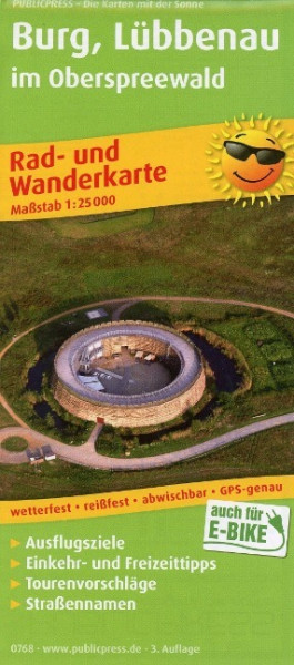 Burg, Lübbenau im Oberspreewald 1:25 000