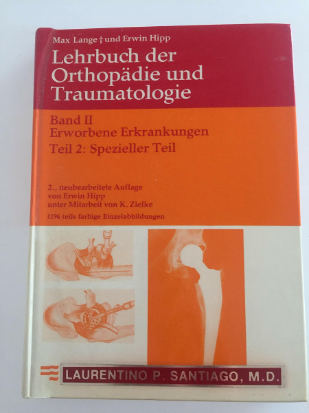 Lange, Max; Hipp, Erwin, Bd.2/2 : Erworbene Erkrankungen