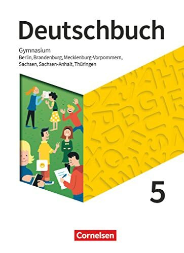 Deutschbuch Gymnasium - Berlin, Brandenburg, Mecklenburg-Vorpommern, Sachsen, Sachsen-Anhalt und Thüringen - Ausgabe 2019 - 5. Schuljahr: Schulbuch - Mit Hörtexten und Erklärfilmen