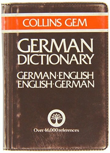German-English, English-German Dictionary (Gem Dictionaries)