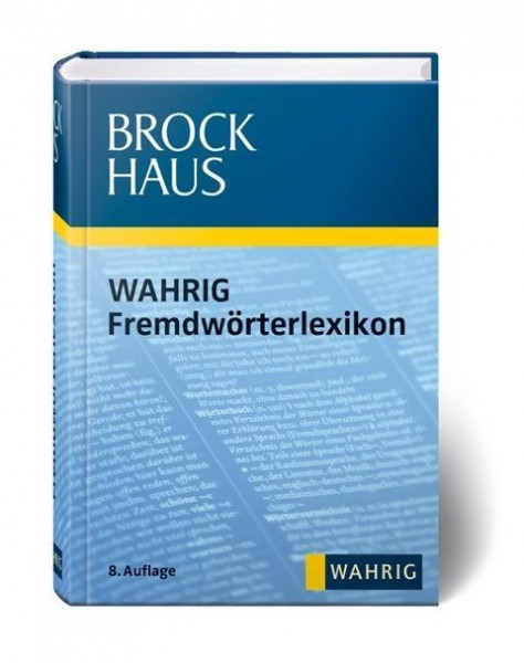 Brockhaus - Wahrig Fremdwörterlexikon