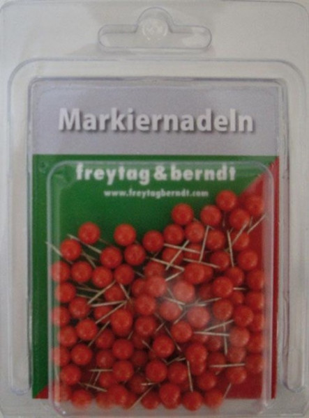 Markiernadeln, Rot