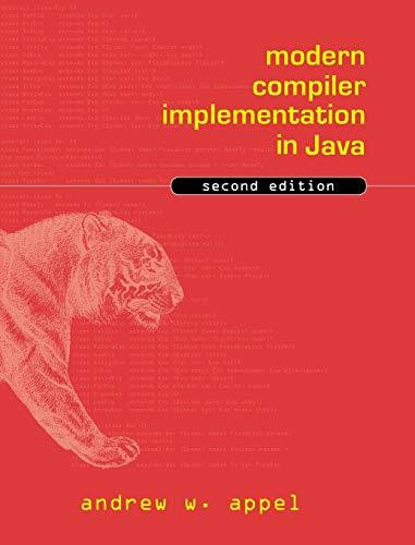 Modern Compiler Implementation in Java