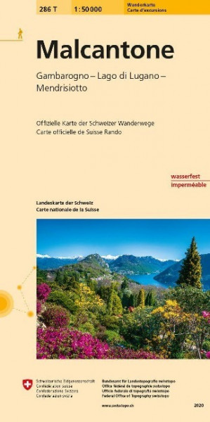 Swisstopo 1 : 50 000 Malcantone