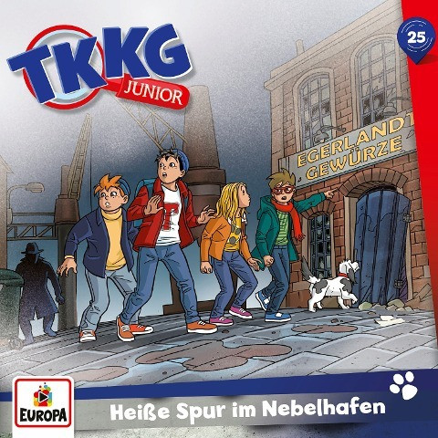 TKKG Junior 25/Heiße Spur im Nebelhafen