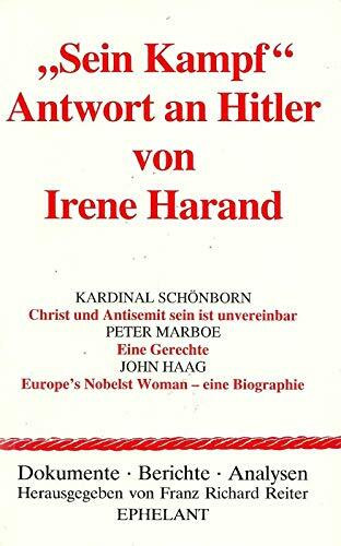 "Sein Kampf" - Antwort an Hitler (Dokumente - Berichte - Analysen)