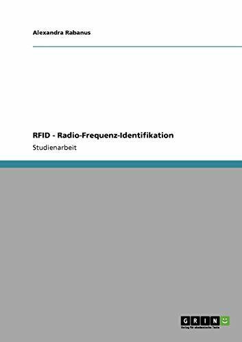 RFID - Radio-Frequenz-Identifikation