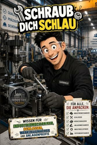 Schraub dich schlau - Wissen für Industriemechaniker, Schlosser, Werkzeugmacher und Anlagenprofis - Industrie Edition: Unnützes Wissen für Mechaniker, ... Fertigungsmechaniker Gschenk