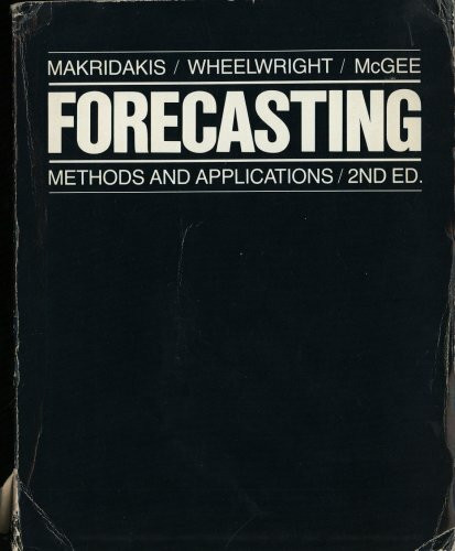 Forecasting: Methods and Applications