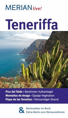 MERIAN live! Reiseführer Teneriffa: Mit Kartenatlas im Buch und Extra-Karte zum Herausnehmen