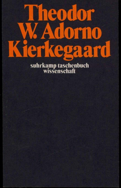 Kierkegaard. Konstruktion des Ästhetischen.