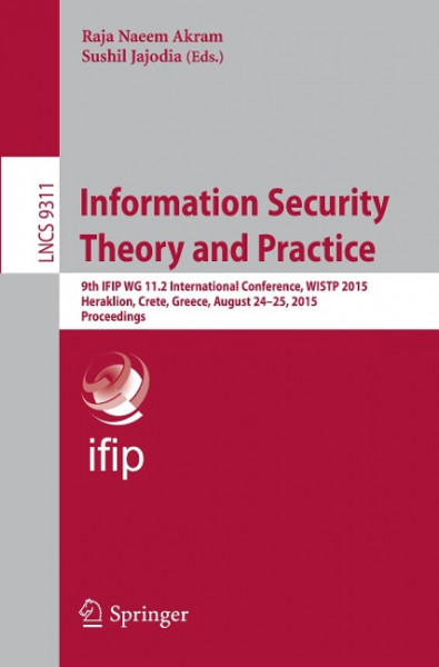 Information Security Theory and Practice