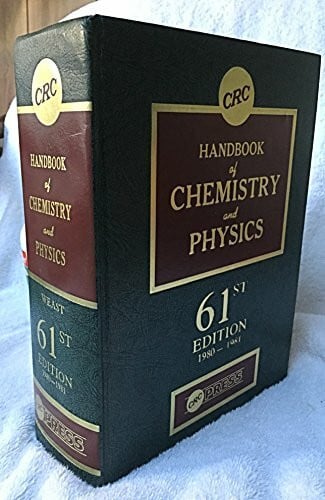 Handbook of Chemistry and Physics