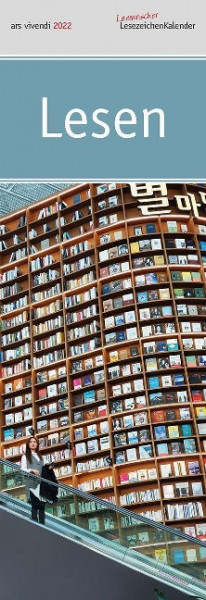 Lesezeichenkalender Lesen 2022