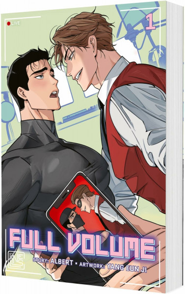 Full Volume 1: Heißer Boys-Love-Manhwa ab 18 über einen attraktiven Camboy und seinen smarten Nachbarn – mit sexy Photocard in der 1. Auflage!