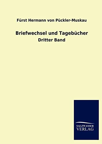 Briefwechsel: Dritter Band