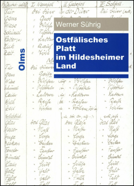 Ostfälisches Platt im Hildesheimer Land (Veröffentlichungen des Landschaftsverbandes Hildesheim)