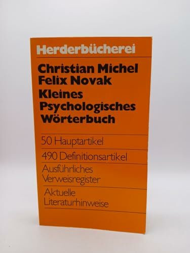 Kleines Psychologisches Wörterbuch (6257 038).