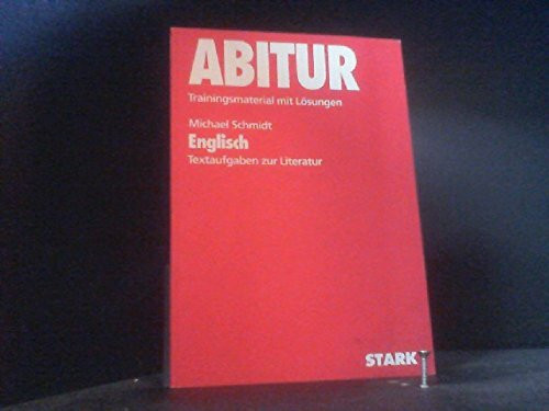 STARK Abitur-Training Englisch - Textaufgaben zur Literatur