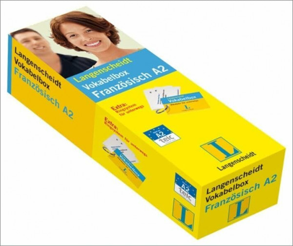Langenscheidt Vokabelbox Französisch A2 - Box mit 800 Karten