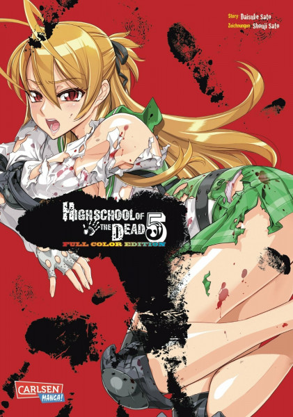 Highschool of the Dead Full Color Edition 5