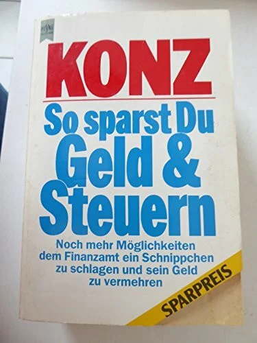 So sparst Du Geld und Steuern.
