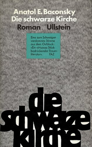 Die schwarze Kirche. Roman