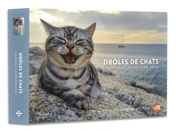 Agenda - Calendrier Drôles de chats 2024