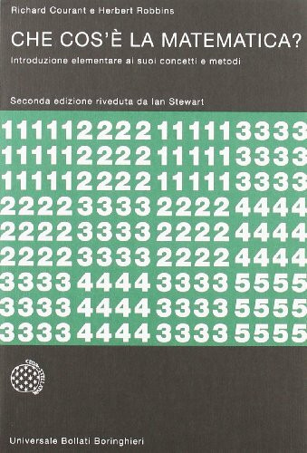 Che cos'è la matematica? Introduzione elementare ai suoi concetti e metodi (Universale Bollati Boringhieri-S. scient.)