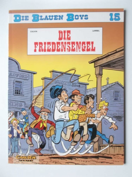 Die blauen Boys, Carlsen Comics, Bd.15, Die Friedensengel